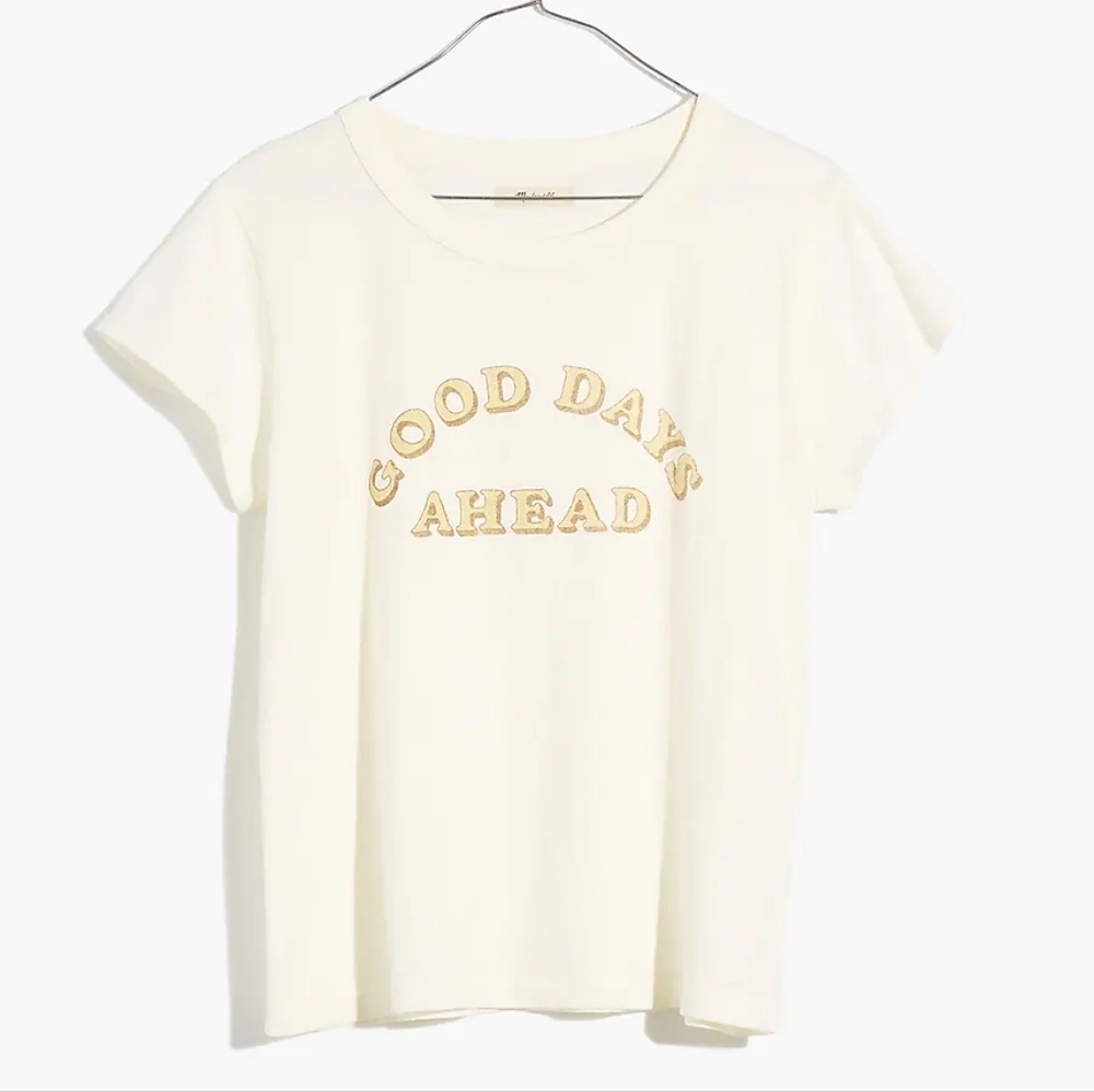 Madewell The Plus Good Days Ahead Perfect Vintage Tee NWT